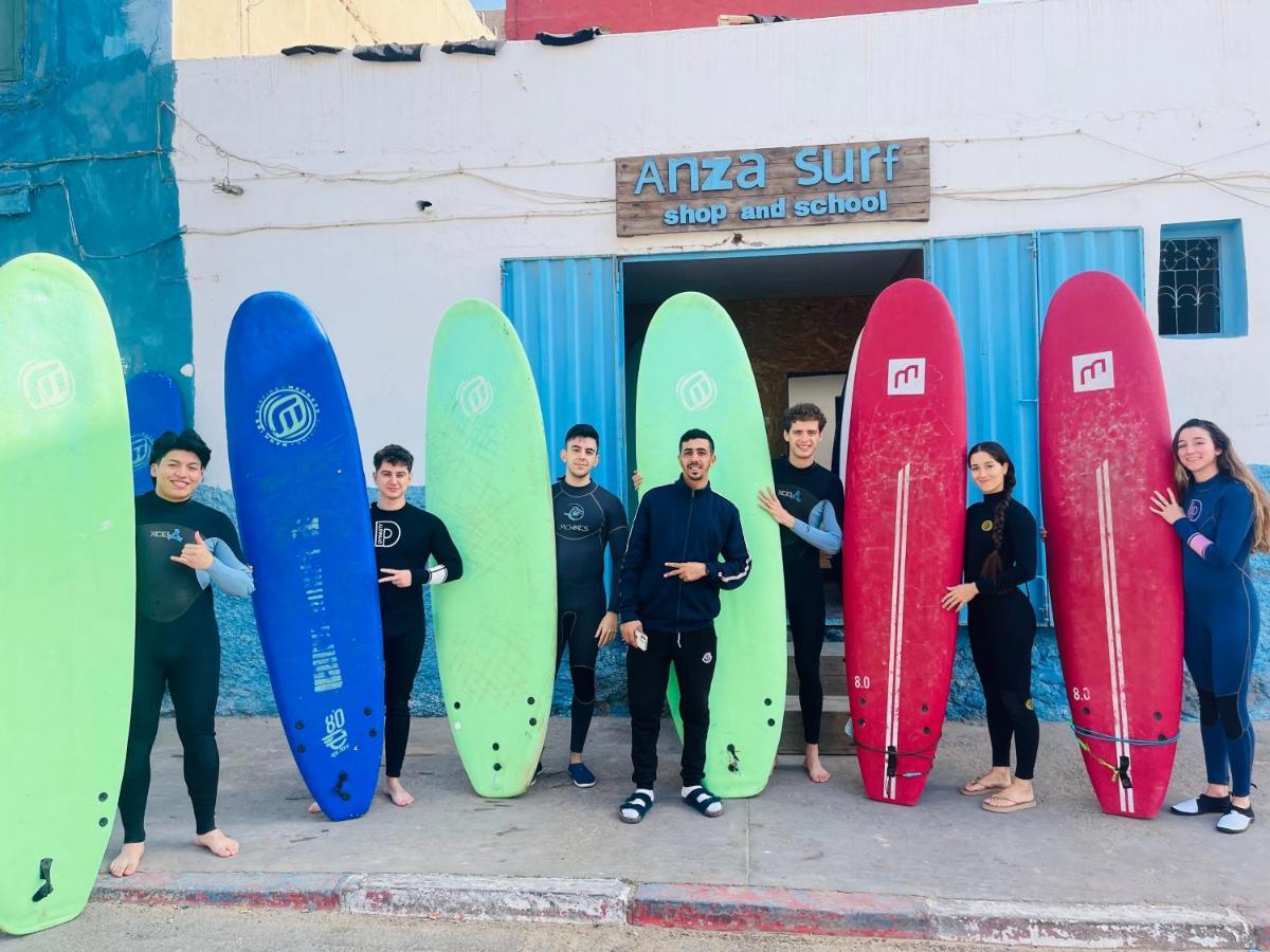 Darna Surf House Anza Apartman Agadir Kültér fotó